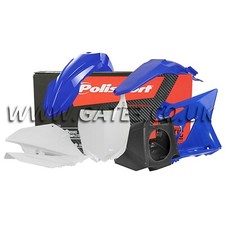 Yamaha YZ125 2002-2014 Polisport Restyle Conversion Kit 2020 Plastics Blue White