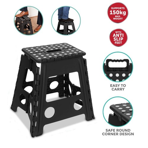 Large 150kg folding step stool - large,