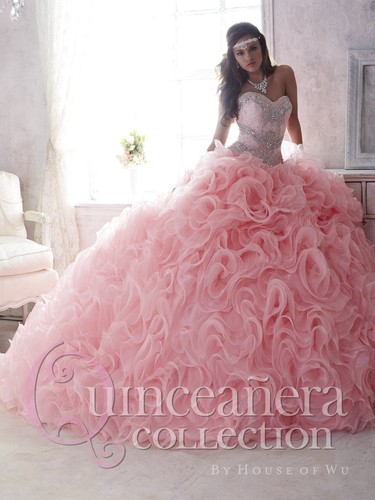 Pink quinceanera dresses shiny - quinceanera,