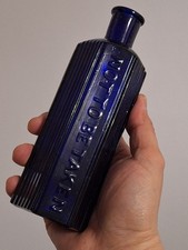 ANTIQUE c1900s  COBALT BLUE