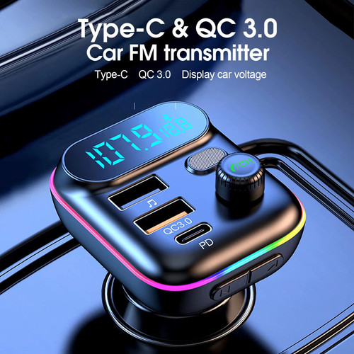 Bluetooth fm transmitter - 5.0,