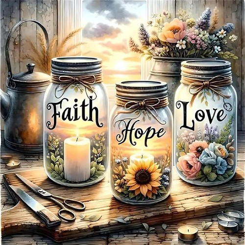Stamped cross stitch kits - stitch,