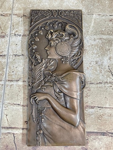 Bronze milo plaque - milo, art