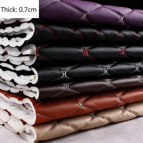 100x158cm faux leather quilted - 100x158cm,