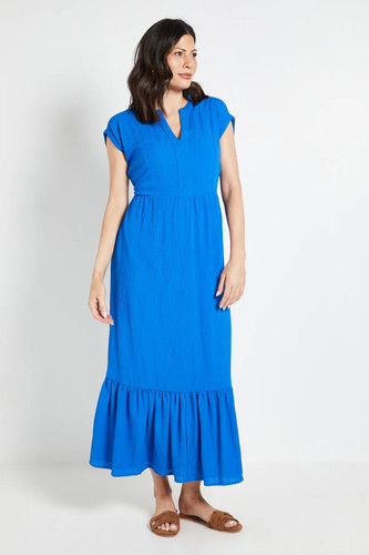 Wallis blue maxi dress womens - wallis,