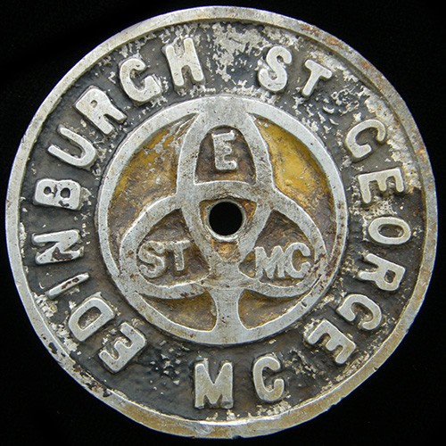 Rare double sided edinburgh - rare,