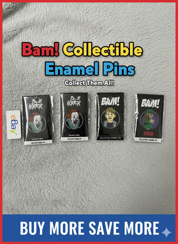 Bam enamel pin - pin, badge