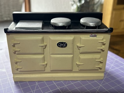 Dolls house large cream - dolls,
