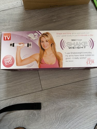 Women shake arm dumbbell - shake,