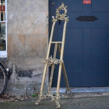 Vintage Gilt Metal Display