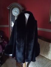 Frank Usher Black Cape Wedding