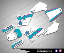 Yamaha WR200 DT 200 WR DT DT200WR 1992 Graphics Kit Sticker Kit (F.Turquoise)