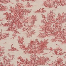 Mini French Toile De Jouy Red