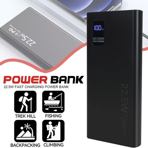 Bank power 20000mah usb - 22.5w,