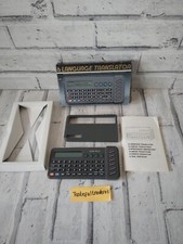 vintage Zeon Tech 6 Language Translator clock calculator used VGC