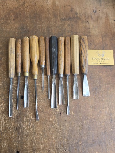 Addis carving chisels - x,