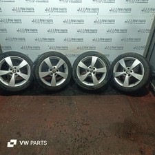 SKODA RAPID MK1 ALLOY WHEEL SET 215/45/16 5JA601025A 2012-2017