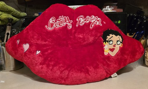 Betty boop red lips - red, plush
