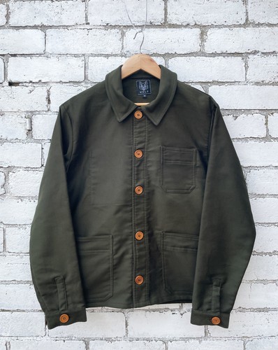 French chore jacket - chore, moleskin