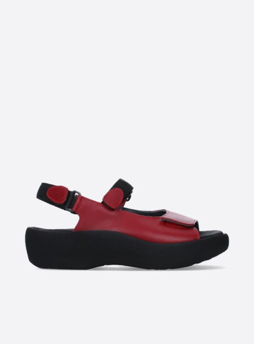 Wolky womens sandal jewel - jewel, red