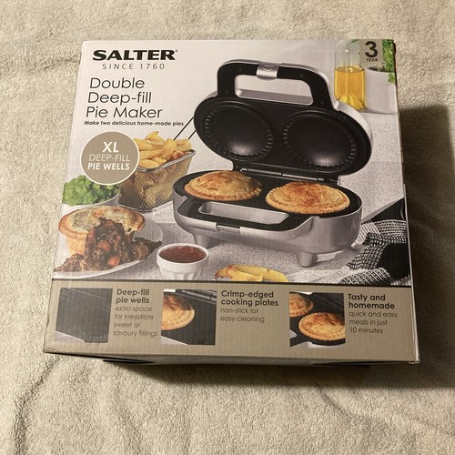 Salter double deep fill pie - double,