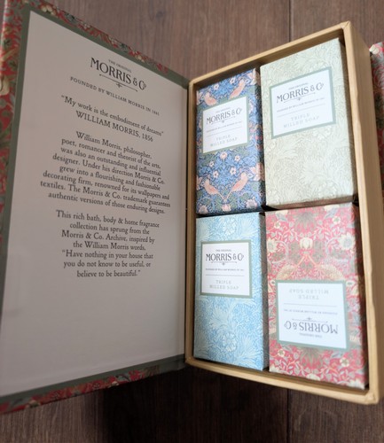 William morris soap gift - william,