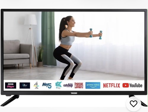 T4tec smart led tv - smart, 32"