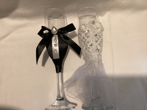 Bride and groom - and, wine