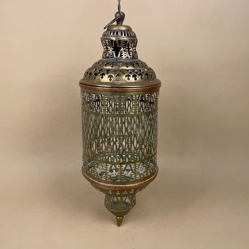 Moroccan lantern gold - moroccan, ceiling