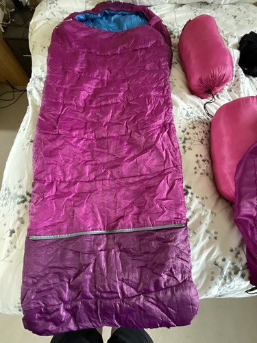 Extending sleeping bag - sleeping, by