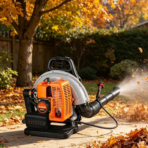 63cc petrol backpack leaf - petrol,