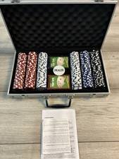 Poker Chip Set with cards and