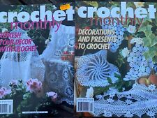 2 Crochet Monthly Magazines