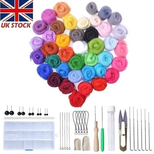 63pack wool felt - felt, needles