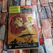 The Lion King II - Simba's Pride (VHS, 1999) - Walt Disney 
