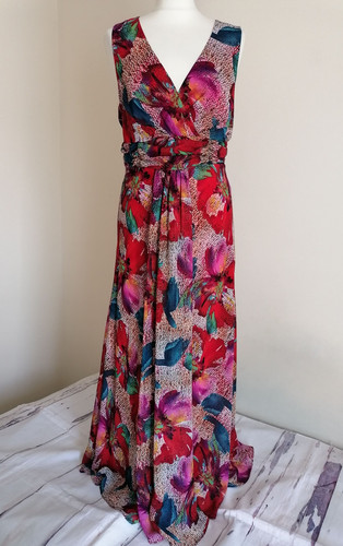 Wallis floral maxi dress - floral,