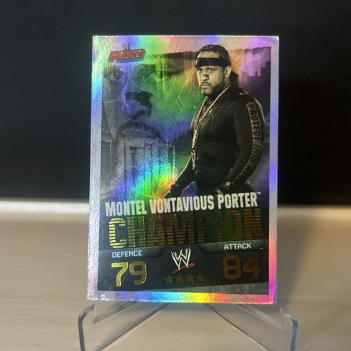 Mvp champion card topps - card, wwe