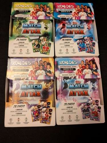 Topps match attax worldies - match,