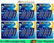 NiQuitin Minis Mint Lozenges – 2 mg, 100 Minis –  Pack 6 Expiry 12/2025