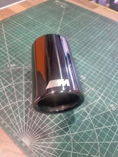 Exhaust Tailpipe M Performance BMW Slip on oem style BLACK CHROME F23 F22 F30 3"