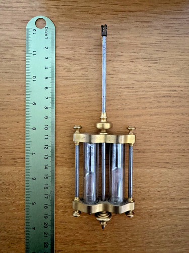 French clock regulator mercury - french,