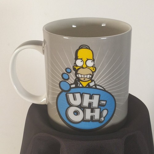 Homer simpson mug - simpson, uh-oh!
