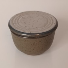 Purbeck Pottery Portland - Studland  - Preserve Pot & Lid - 4.5cm / 1.75" Tall