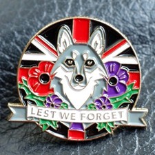 Purple poppy remembering