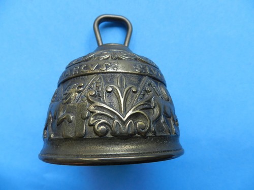 Vintage brass sanctuary bell - brass,