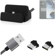 Docking Station for OnePlus Nord N30 5G + USB-Typ C und Micro-USB Connector