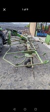 Krone 4 Rotor Tedder Hay Bales