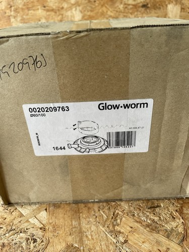 Glow worm 100mm gas - 60/100mm,