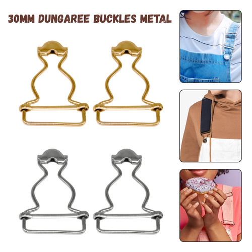 30mm dungaree buckles metal - dungaree,