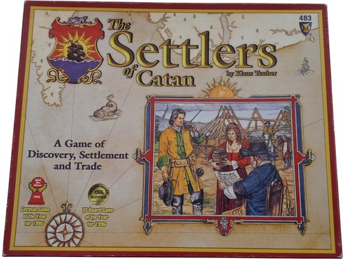 The settlers catan board - settlers,